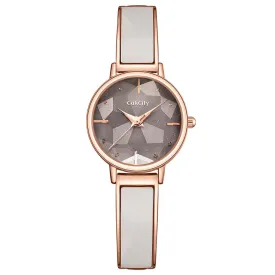 Women Fashion Diamond Watch with Classy Bracelet
