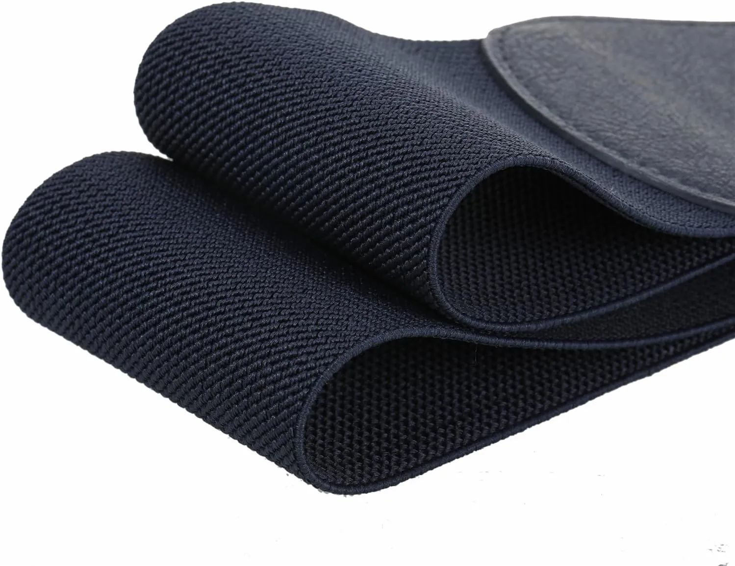 Women's Wide Stretchy Cinch Belt Vintage Chunky Buckle Elastic Belts for Dress